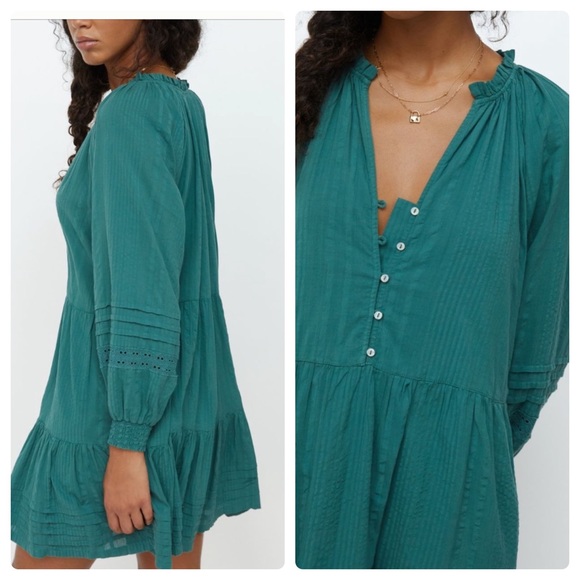 Anthropologie Carrie tiered tunic dress - Picture 2 of 5